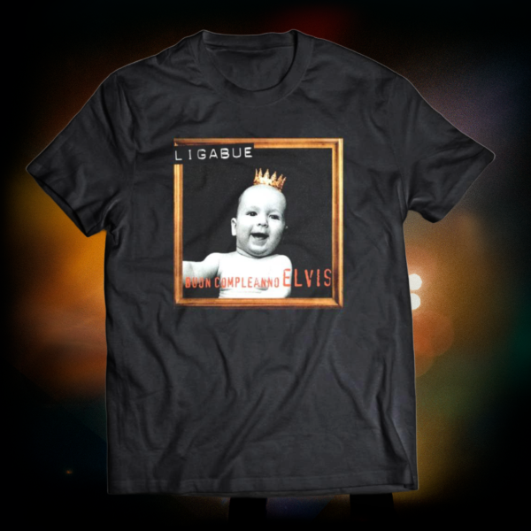 TShirt: BUON COMPLEANNO ELVIS